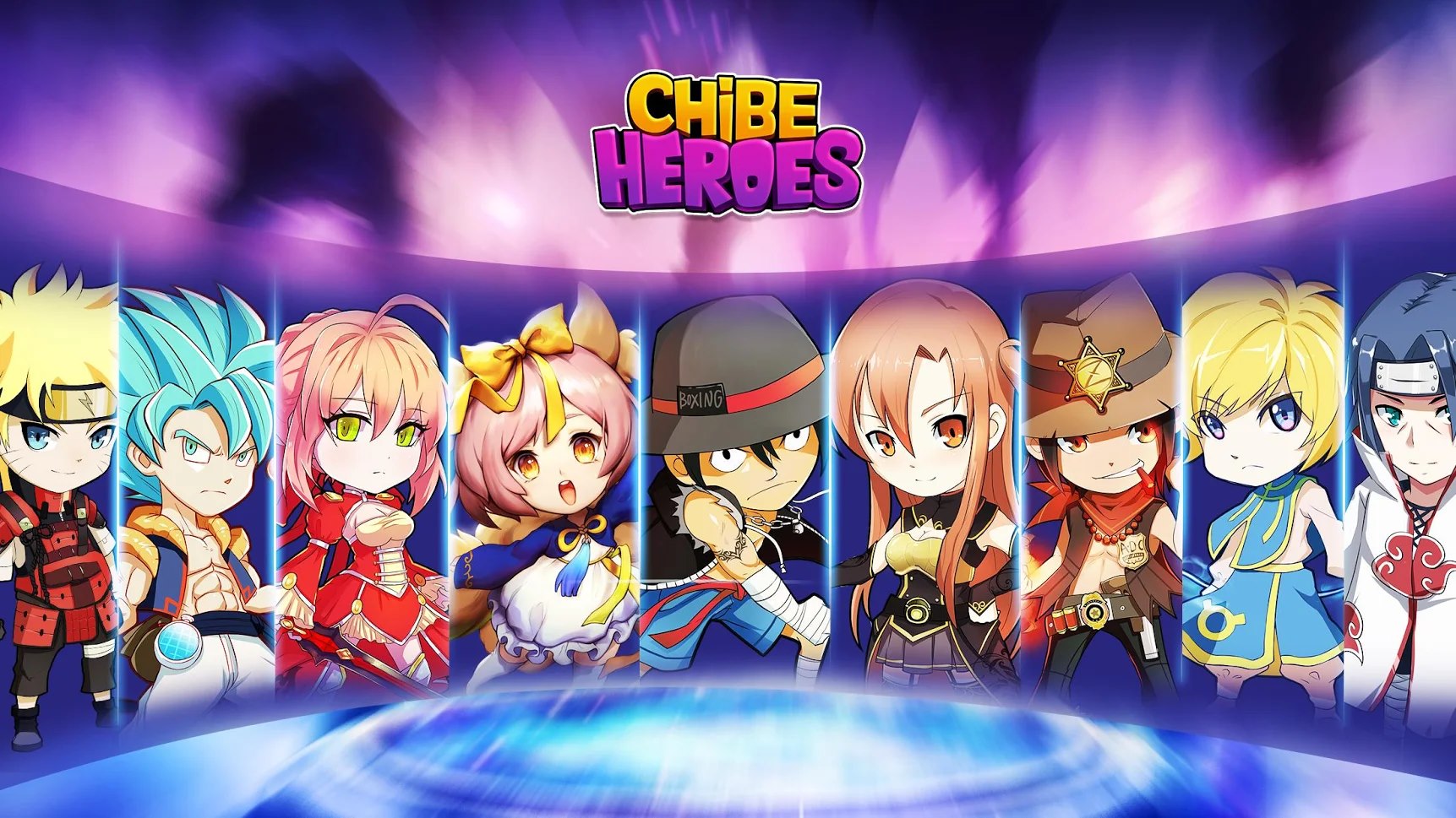 Chibi Heroes – game lẩu thập cẩm cho phép bạn hóa thân thành nhân vật trong anime manga