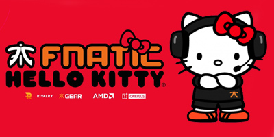 Fnatic khiến Fan thích thú khi phủ kín trang cá nhân với Hello Kitty