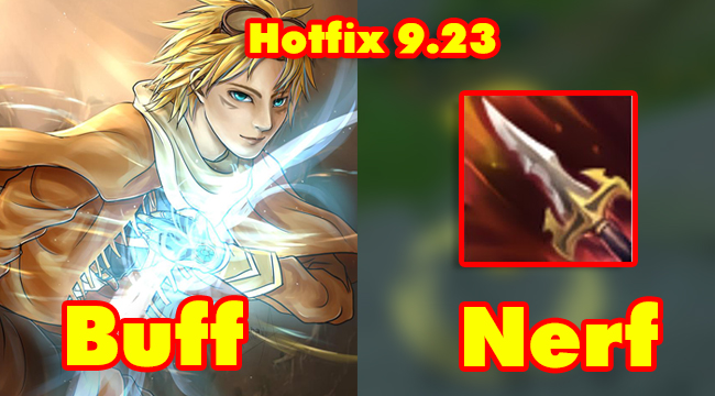 LMHT Hotfix 9.23: Buff khẩn cấp sức mạnh cho Ezreal – Nerf trang bị Huyết Đao vì quá bá đạo