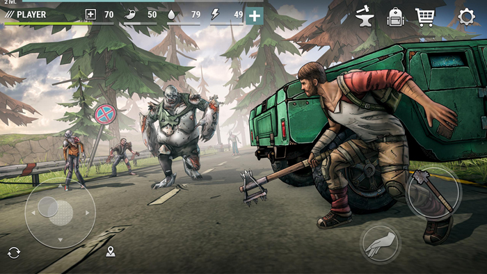 Dark Days: Zombie Survival – game sinh tồn với góc nhìn 3D cực đẹp