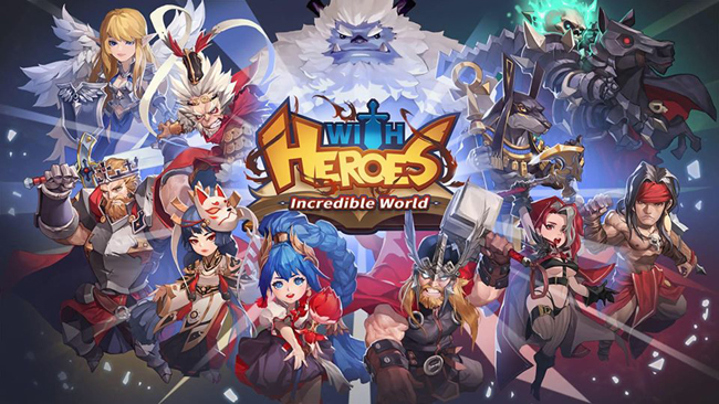 With Heroes – game nhàn rỗi cho phép bạn hóa thân thành những nhân vật lịch sử
